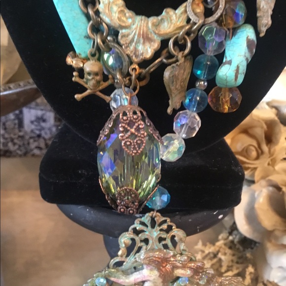 2 New Bohemian House of Shantelle Designer Necklaces - Picture 3 of 5